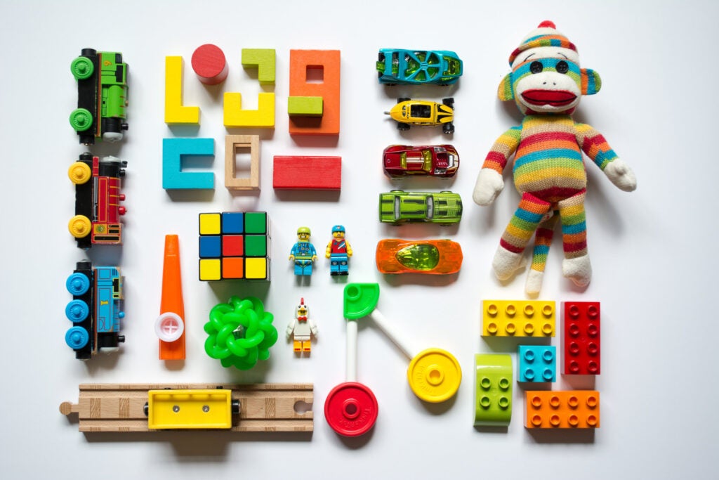 Toys that could be used to create a story box