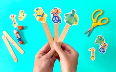 Emotions Finger and Stick Puppets