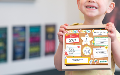 First Day of School Keepsakes (Ages 4-8)