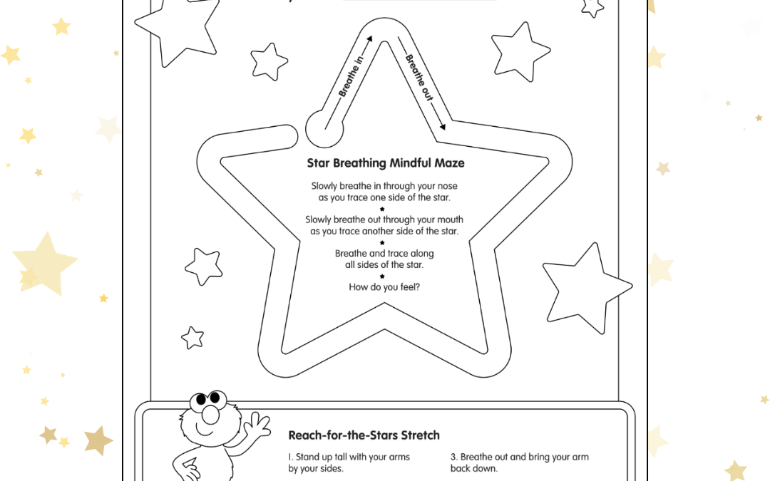 Mindful Star Maze (Ages 2-5)