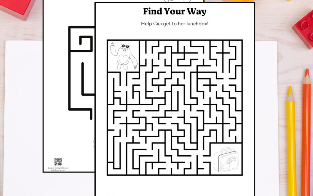Find Your Way Maze Adventures (Ages 5-7)