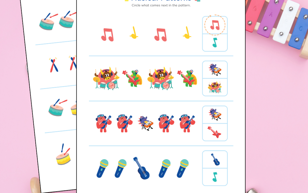 Drum Patterns (Ages 4-6)