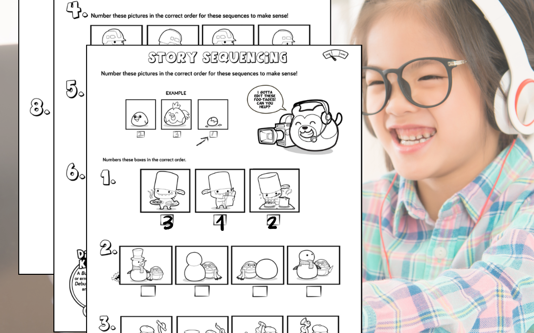 Story Sequencing for Literacy & Coding (Ages 4-6+)