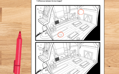 Find the Difference with Sarge (Ages 4-6+)