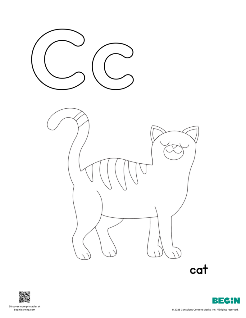 Free Printable Letter C Coloring Pages [2025]
