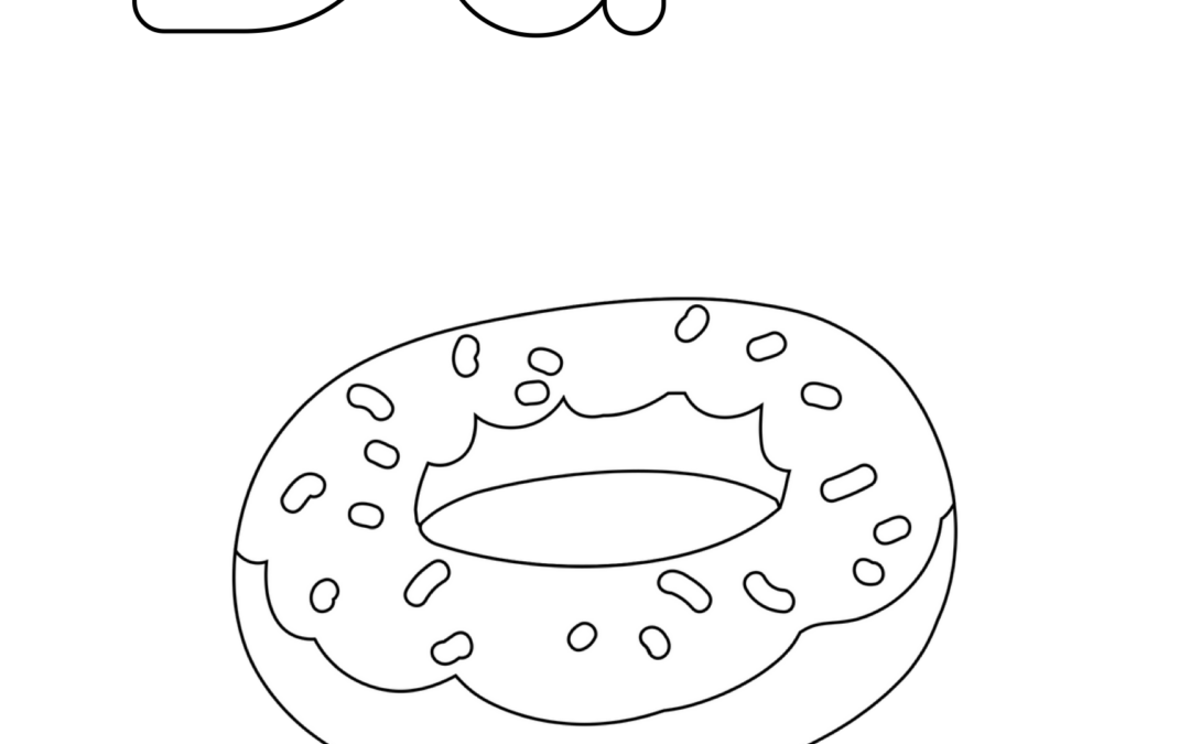 Free Printable Letter “D” Coloring Pages