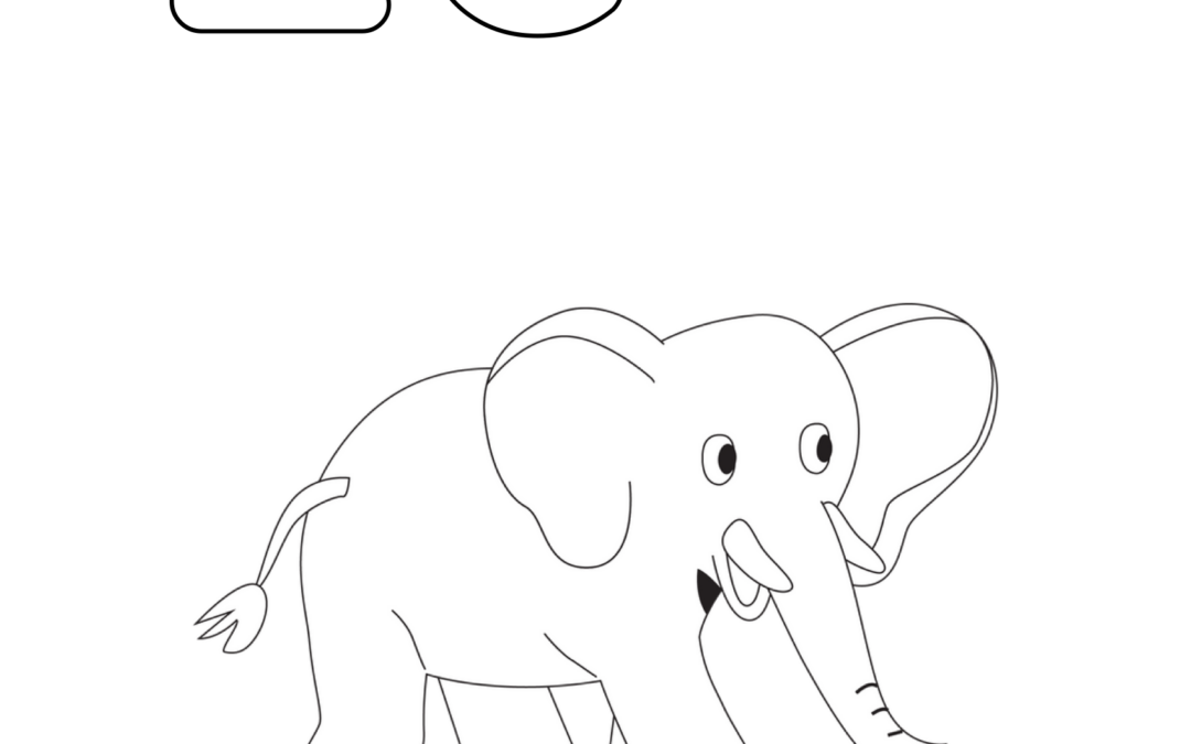 Free Printable Letter “E” Coloring Pages