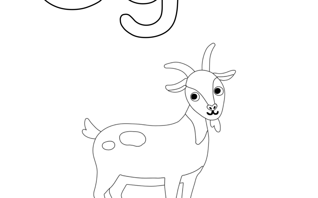 Free Printable Letter “G” Coloring Pages