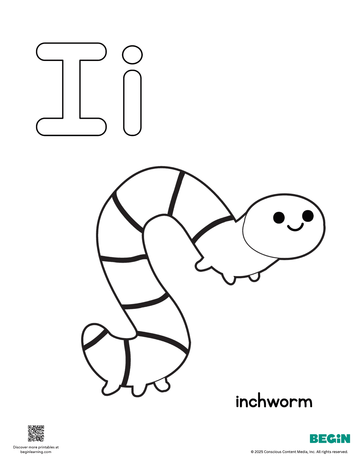 Letter I Coloring Pages Letter I Coloring Pages