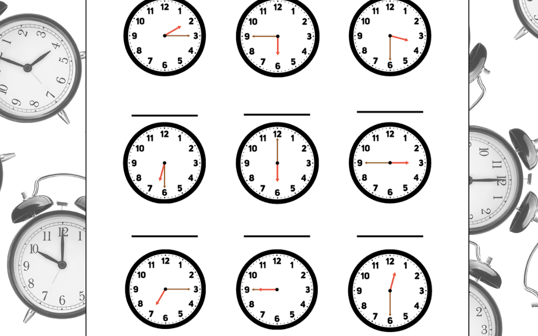 What Time Is It? (Ages 6–8)