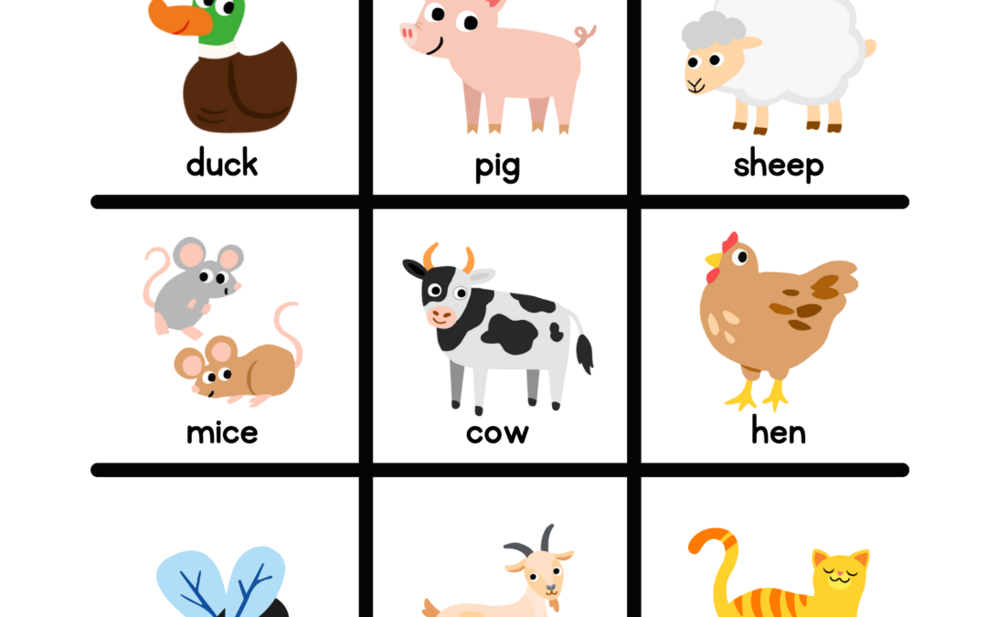 Free Printable Farm Scavenger Hunt For Kids