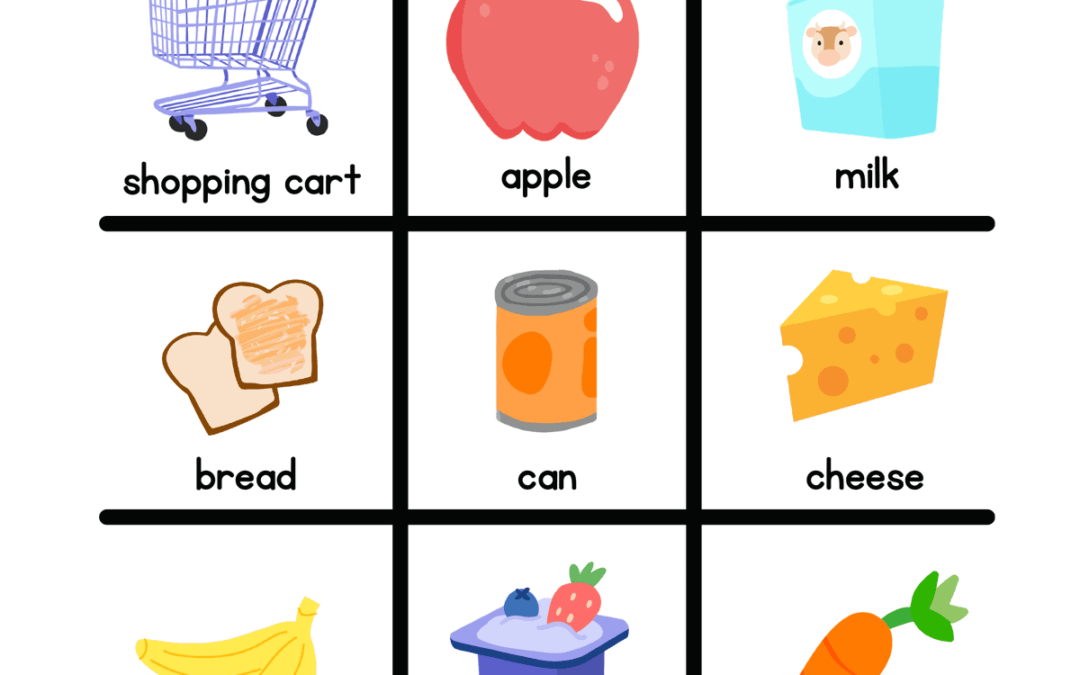 Free Printable Grocery Store Scavenger Hunt For Kids