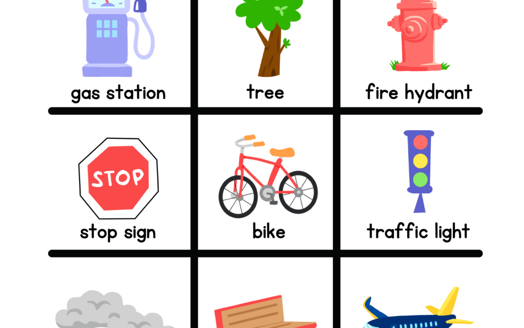 Free Printable On The Road Scavenger Hunt For Kids