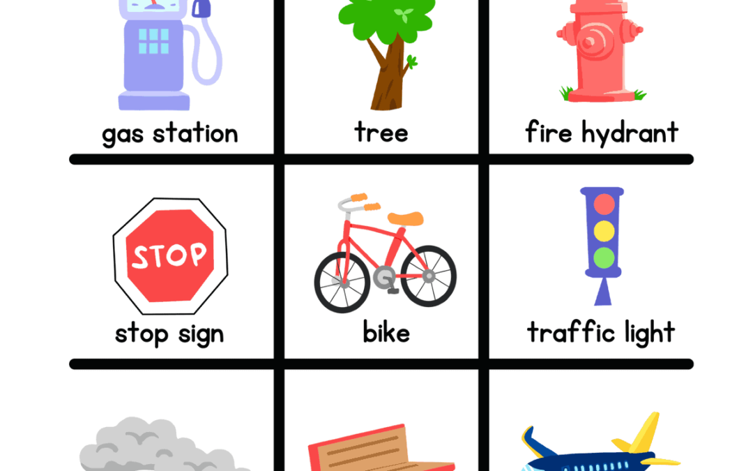 Free Printable On The Road Scavenger Hunt For Kids