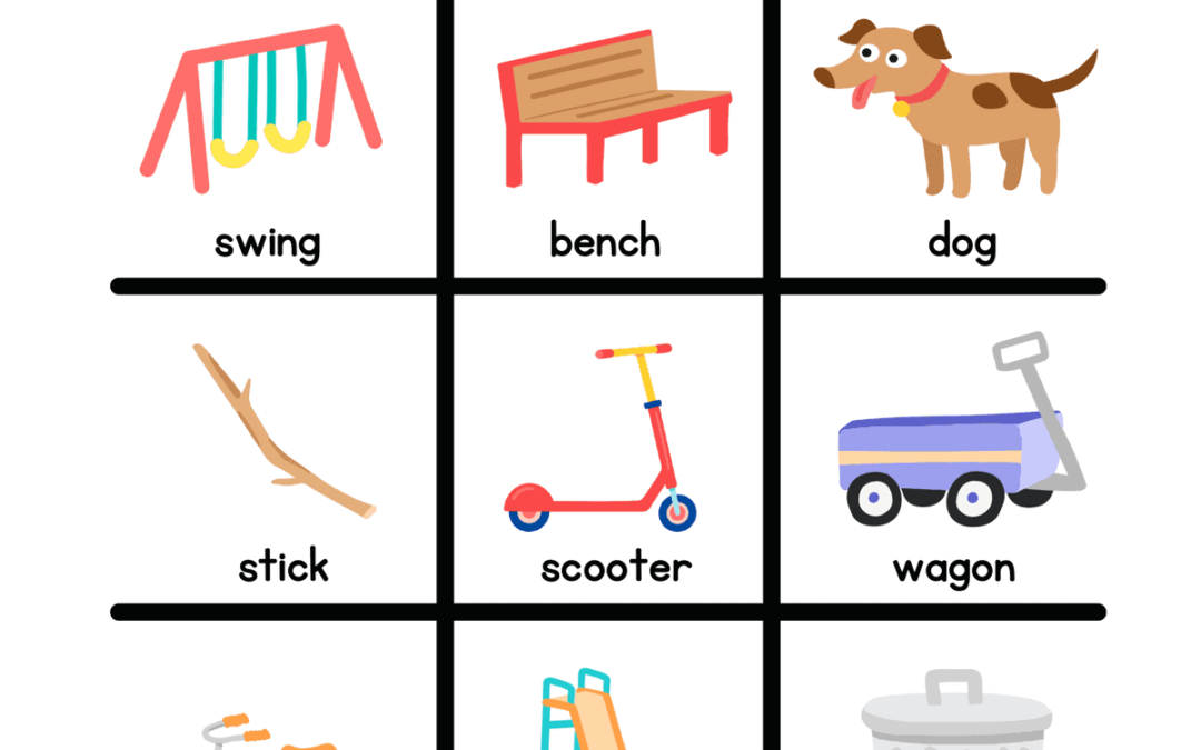 Free Printable Park Scavenger Hunt For Kids