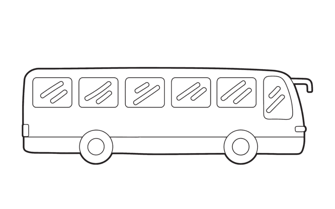 Free Printable Bus Coloring Pages