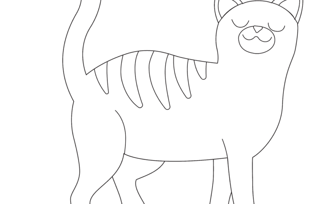 Free Printable Cat Coloring Pages for Kids