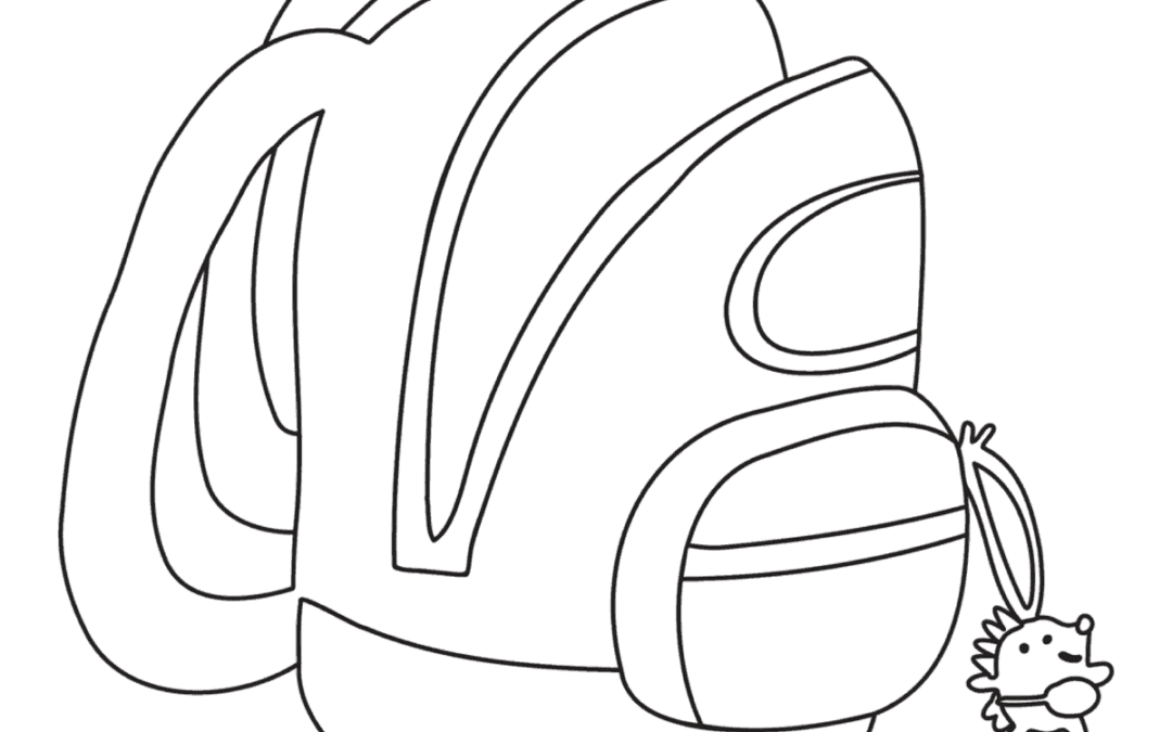 Free Printable Backpack Coloring Pages