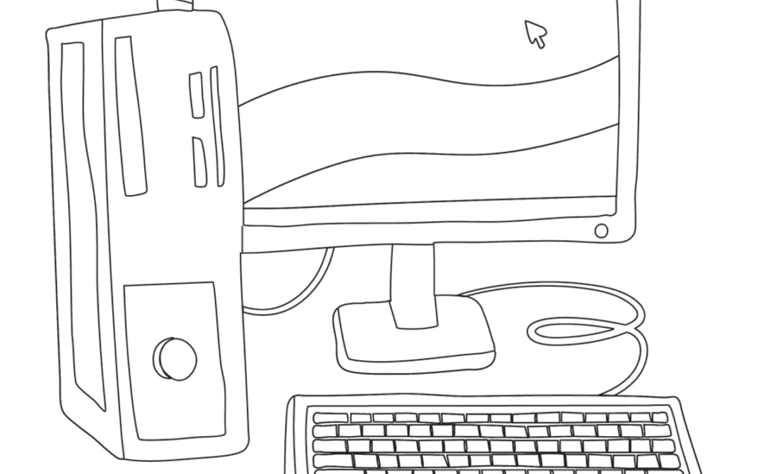 Free Printable Computer Coloring Pages