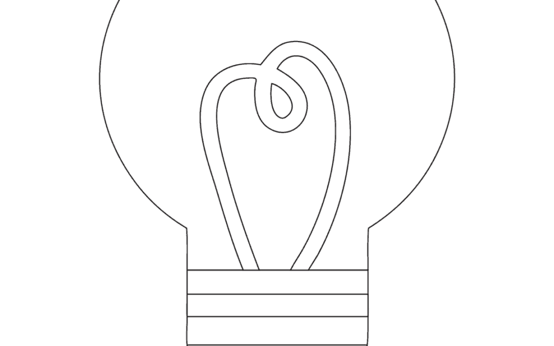 Free Printable Light Bulb Coloring Pages