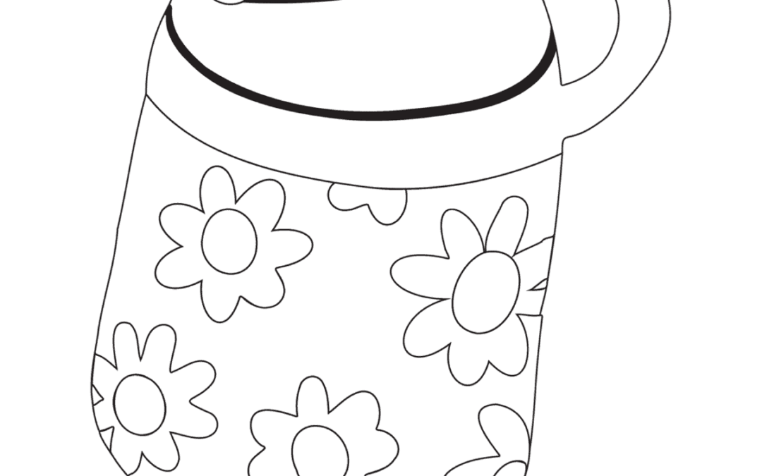 Free Printable Water Bottle Coloring Pages