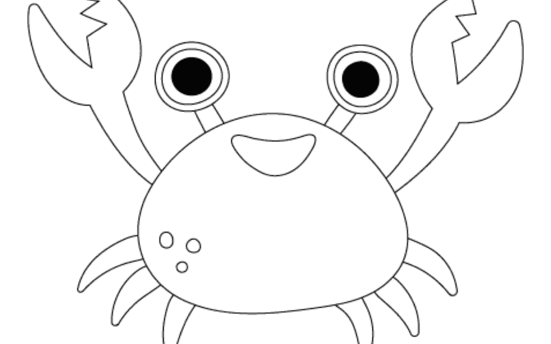 Free Printable Crab Coloring Pages for Kids