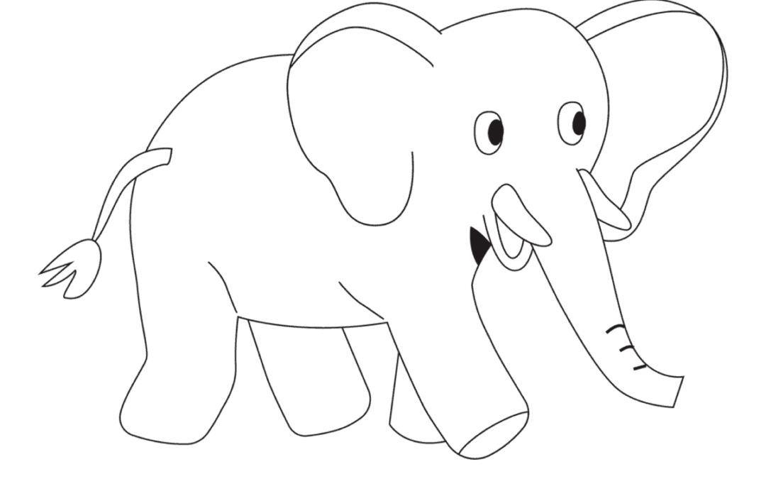 Free Printable Elephant Coloring Pages for Kids