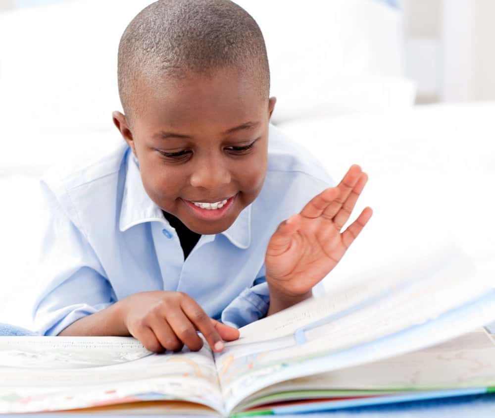 healthy habits for kids - reading books