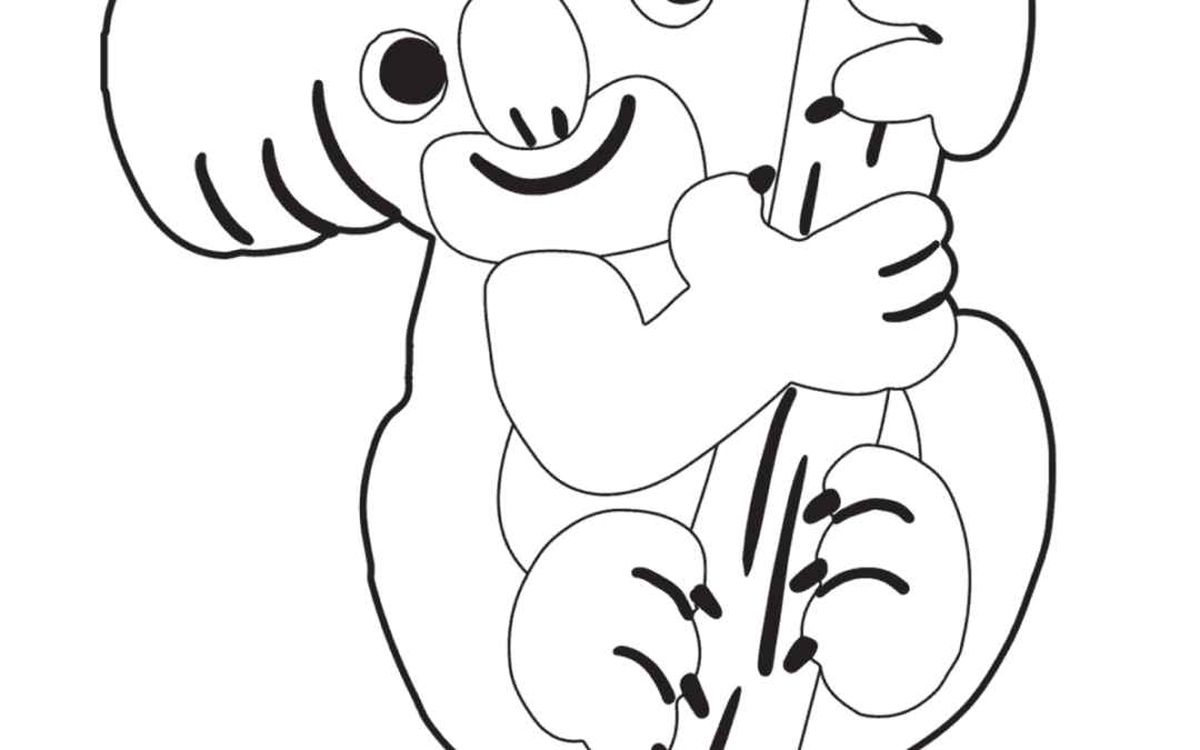 Free Printable Koala Coloring Pages for Kids