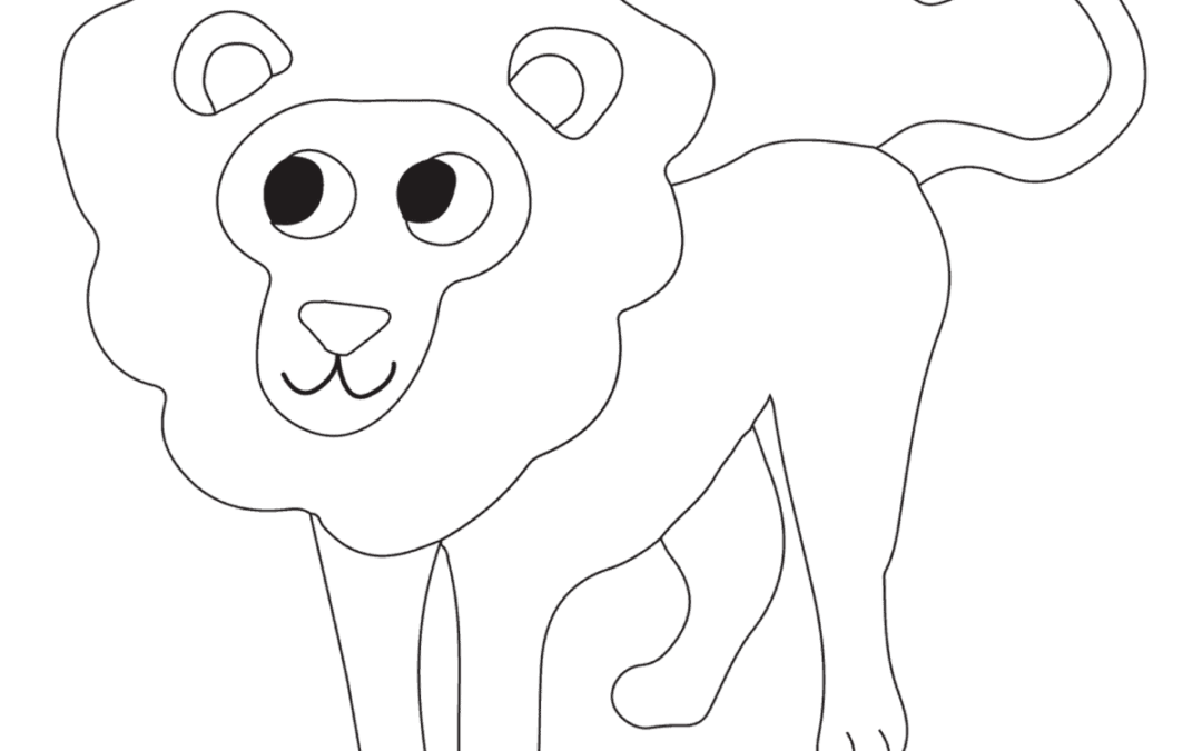 Free Printable Lion Coloring Pages for Kids