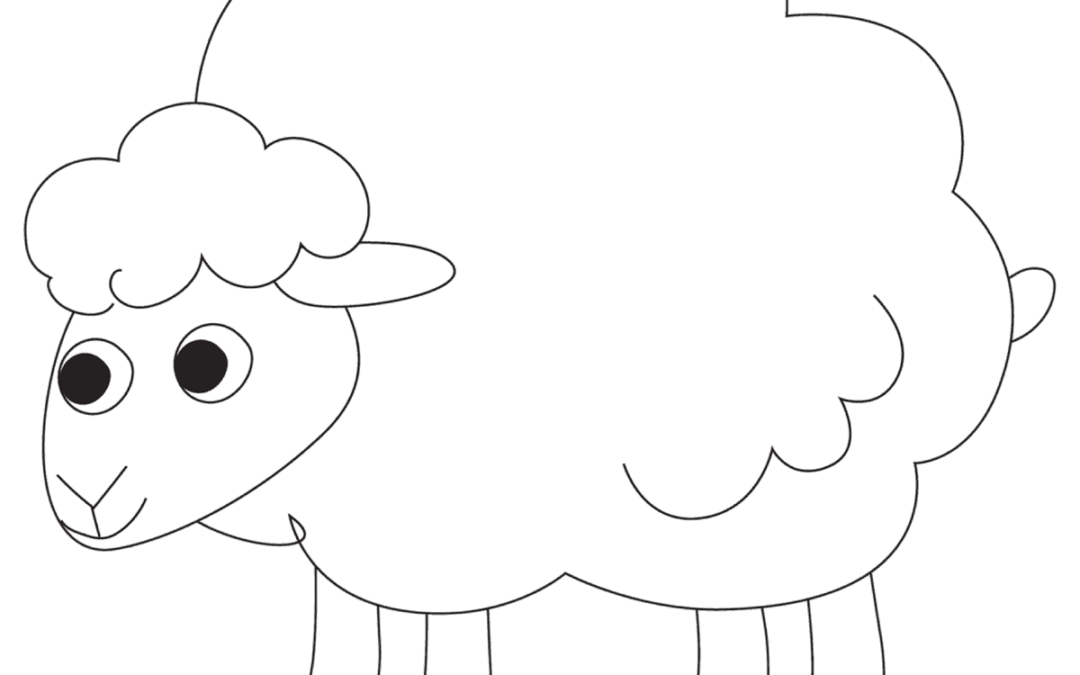 Free Printable Sheep Coloring Pages for Kids