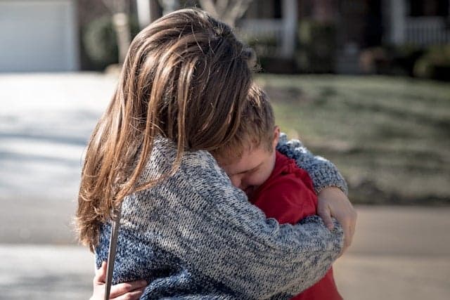 parent managing meltdown