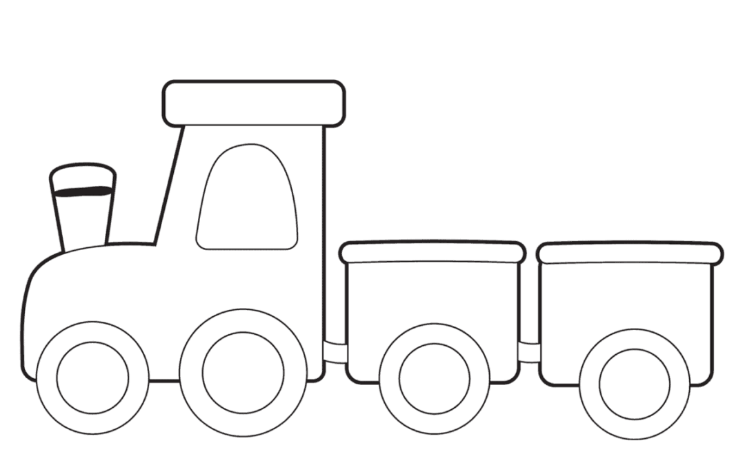 Free Printable Train Coloring Pages