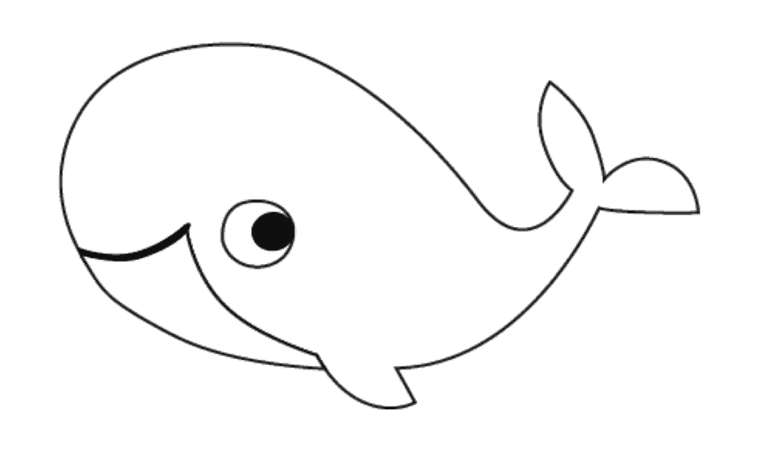 Free Printable Whale Coloring Pages for Kids