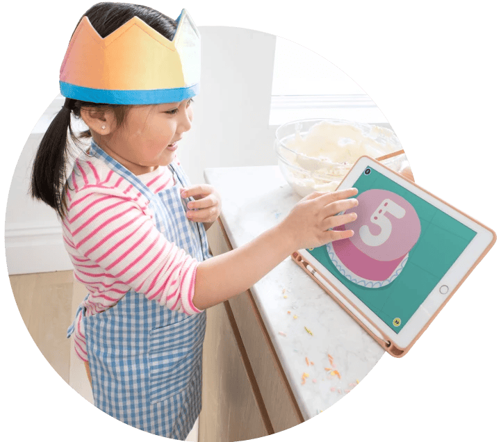 kid building confidence with begin